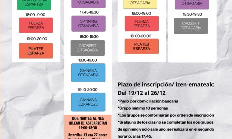 Foto noticia - Actividades deportivas Salazar – Navascués 2026